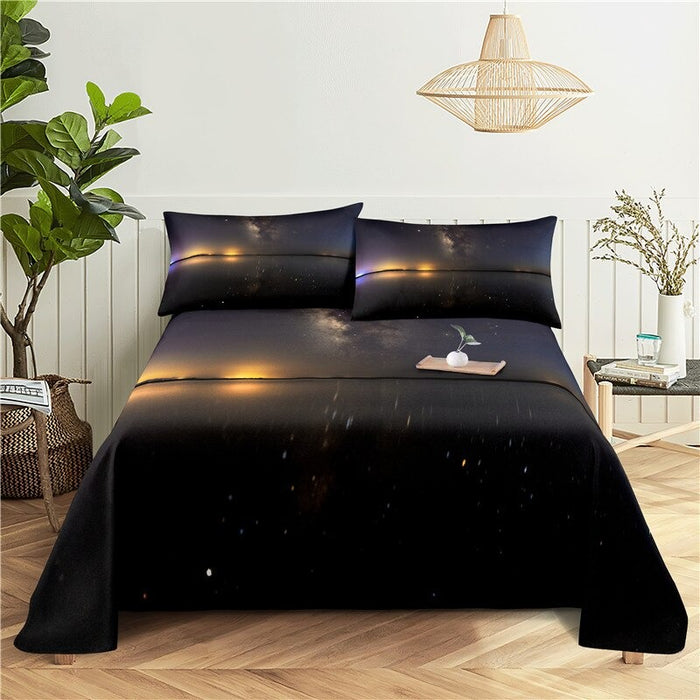 Starry Sky Printed Bedding Set