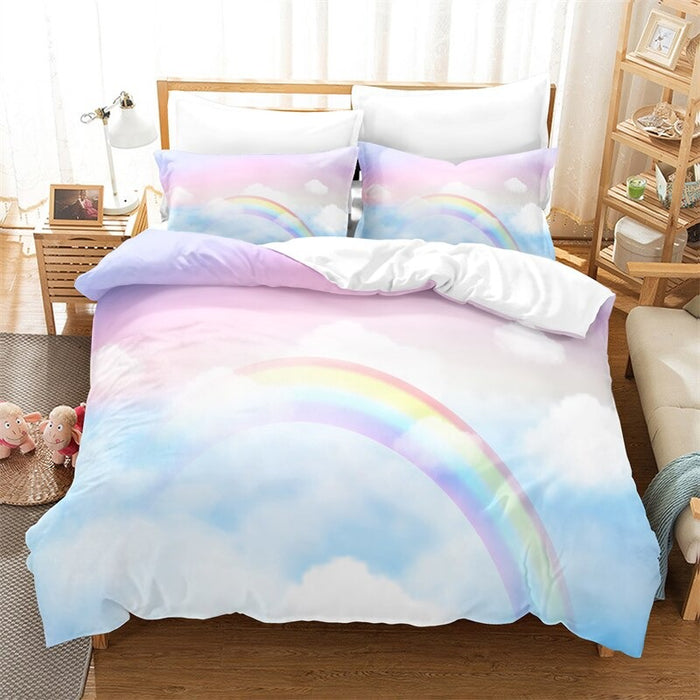 3D Beautiful Pattern Printing Bedding Set