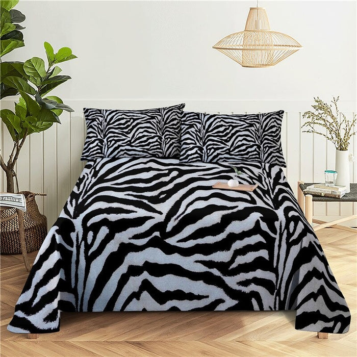 2 Sets Cow Pattern Pillowcase Bedding