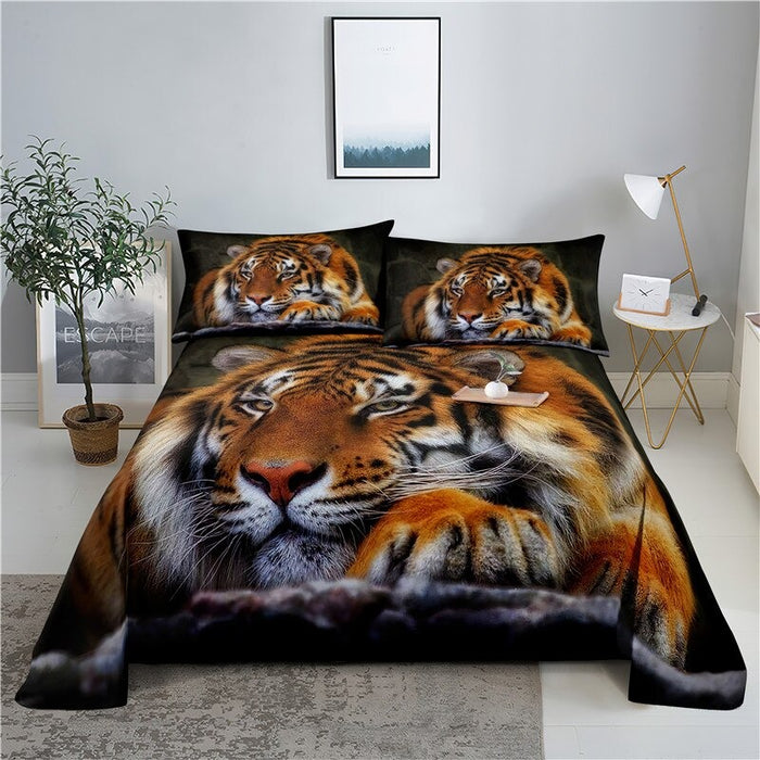 2 Sets Of Digital Printing Bed Covers