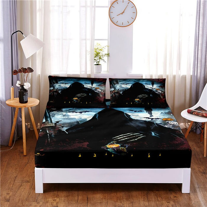 Holy Night Digital Printed Mattress Cover