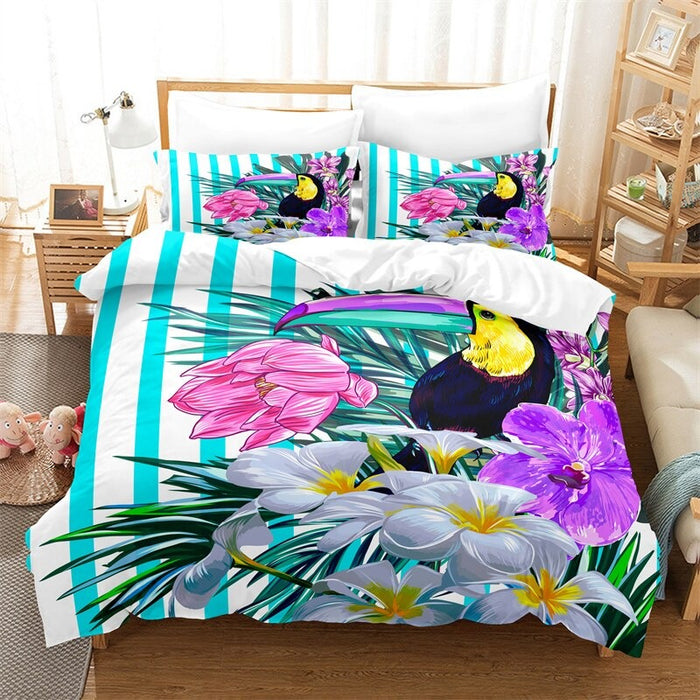 3D Digital Print Bedding Set Duvet Cover Set