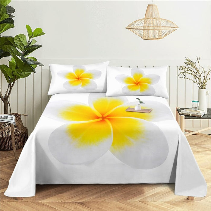 3 Sets Pretty Flower Pillowcase Bedding