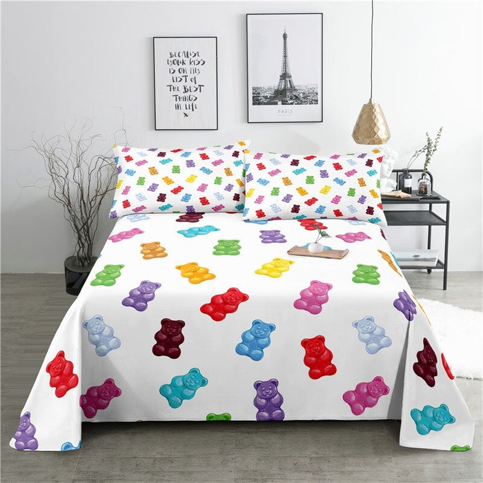 3 Sets Designer Printed Bedding