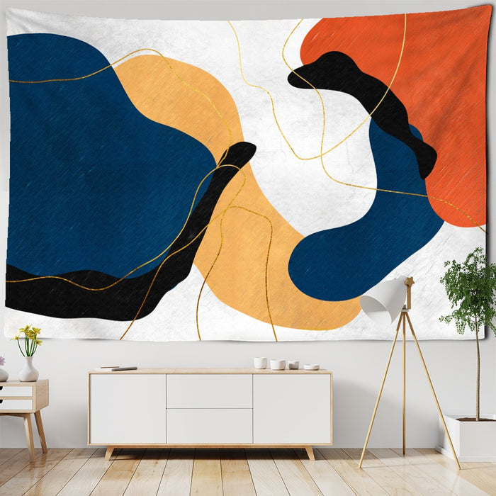 Minimalistic Tapestry Wall Hanging Tapis Cloth