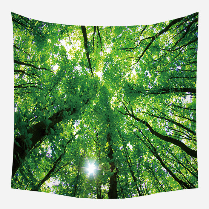Forest View Tapestry Wall Hanging Tapis Cloth