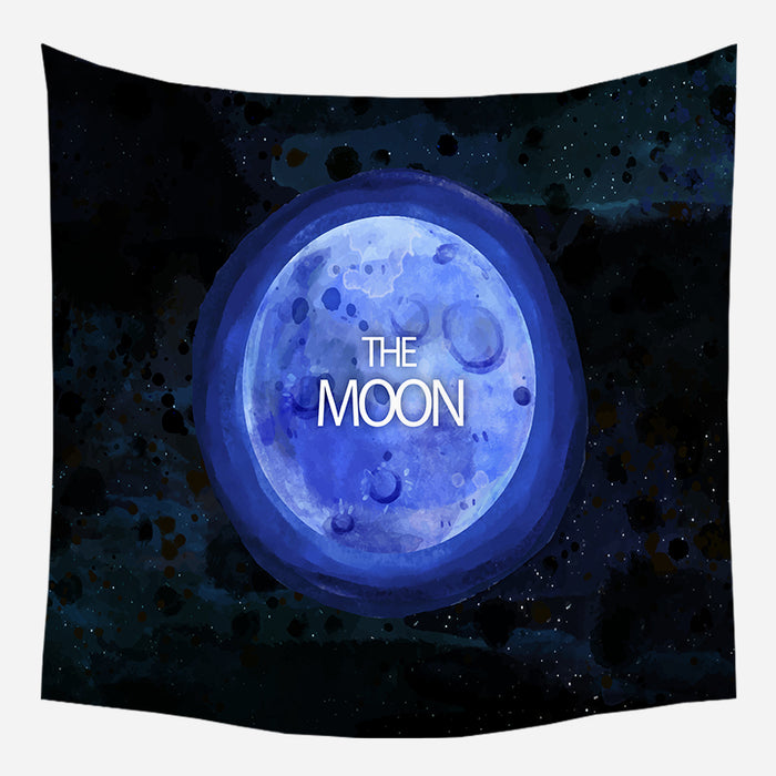 The Beautiful Moon Tapestry Wall Hanging Tapis Cloth