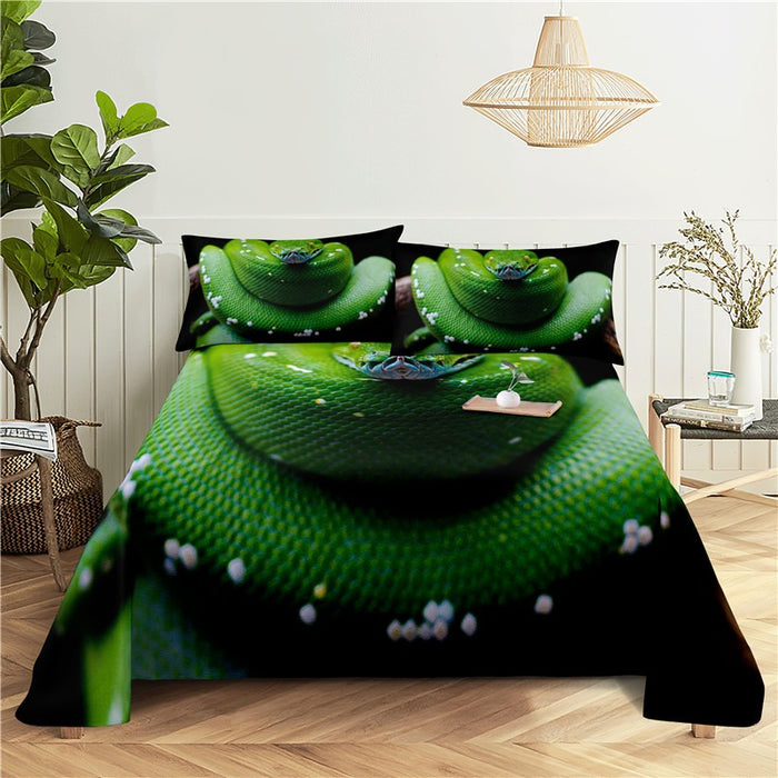 Snake Flat Bed Bedding Set
