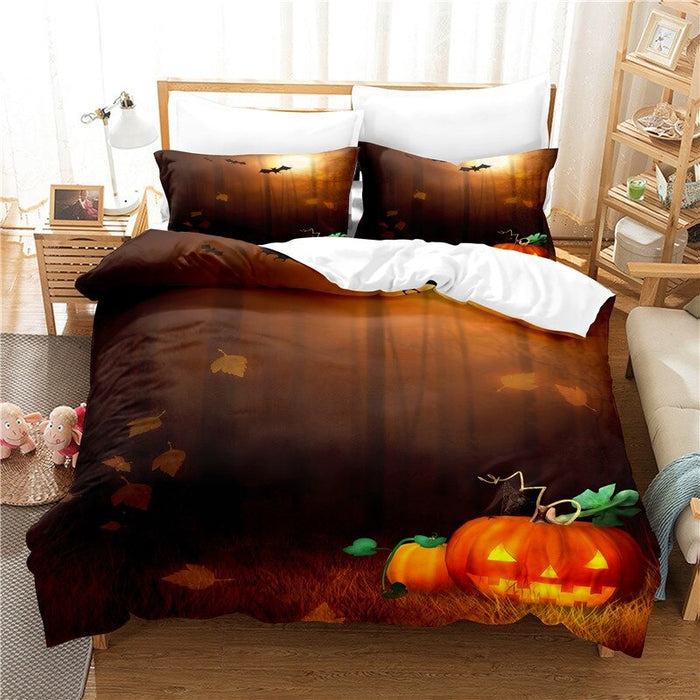 Halloween Digital Printed Bedding Set