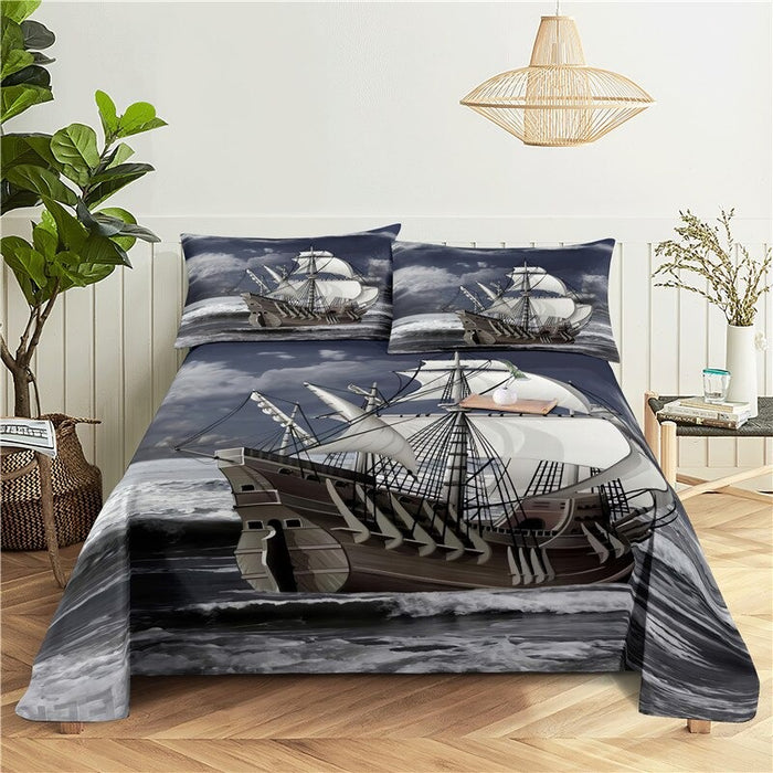 2 Sets Navigation Pillowcase Bedding