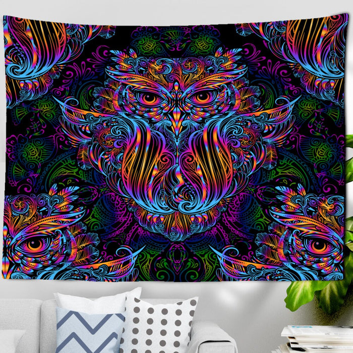 Psychedelic Prints Tapestry Wall Hanging Tapis Cloth