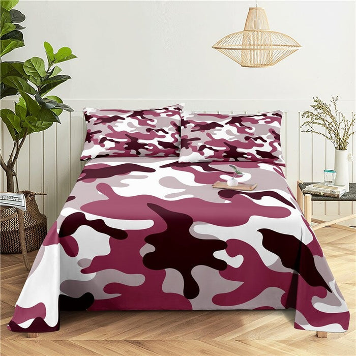 2 Sets Cow Pattern Pillowcase Bedding