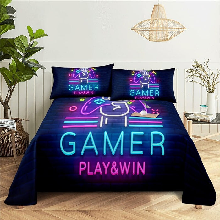 Cool Game Print Bedding Set