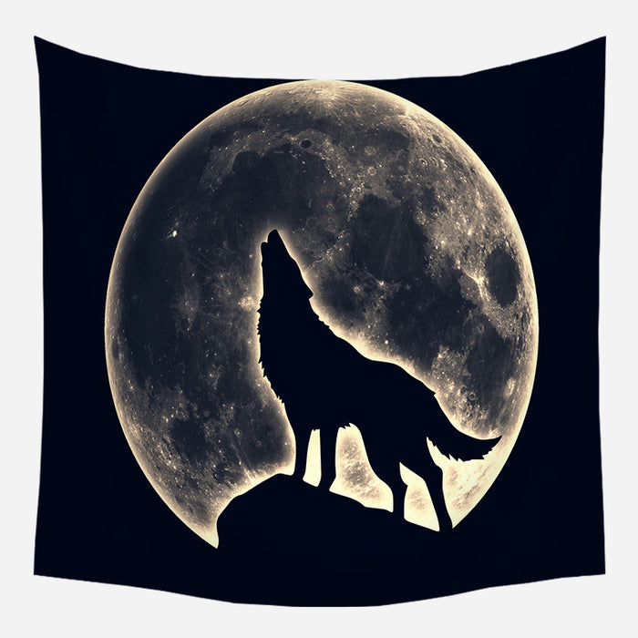 Original Wolf's Howl Tapestry