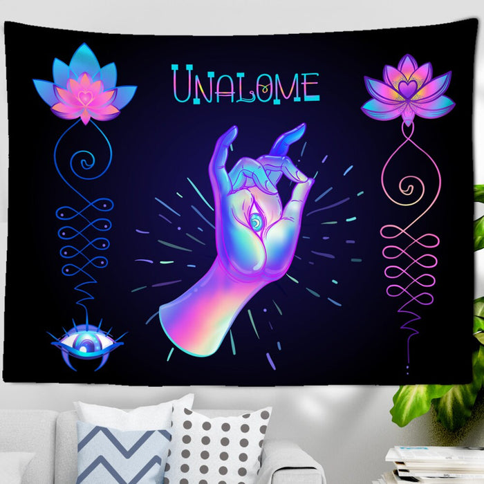 Psychedelic Prints Tapestry Wall Hanging Tapis Cloth