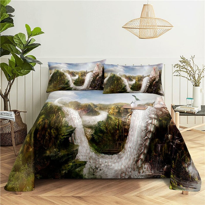 Fairy Fantasy Printed Bedding Set