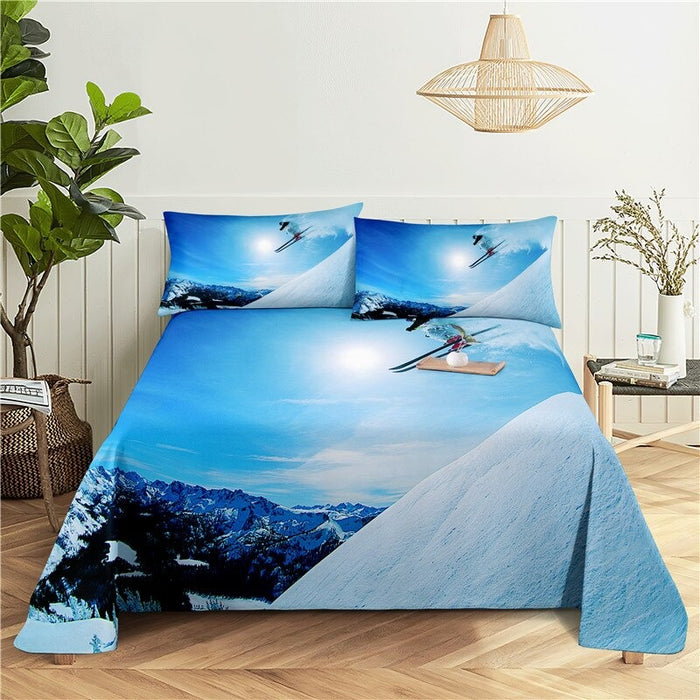 X-Games Printed Bed Flat Bedding Set