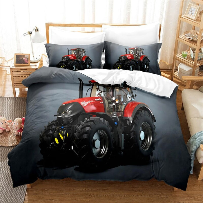 Tractor Printed Bedding Cover Set