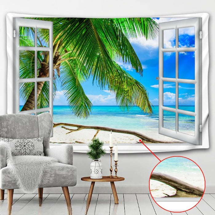 Scenic View Tapestry Wall Hanging Tapis Cloth