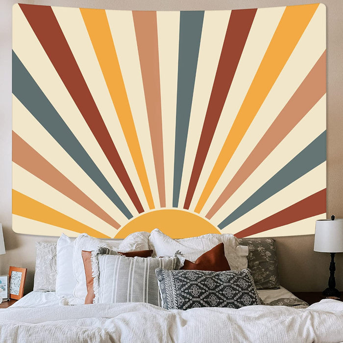 Sunrays Tapestry Wall Hanging Tapis Cloth