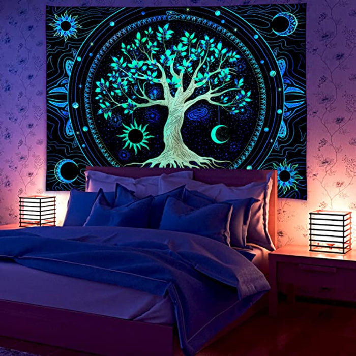 Constellation Wall Tapestry Nature Fabric Wall Decor Bedroom