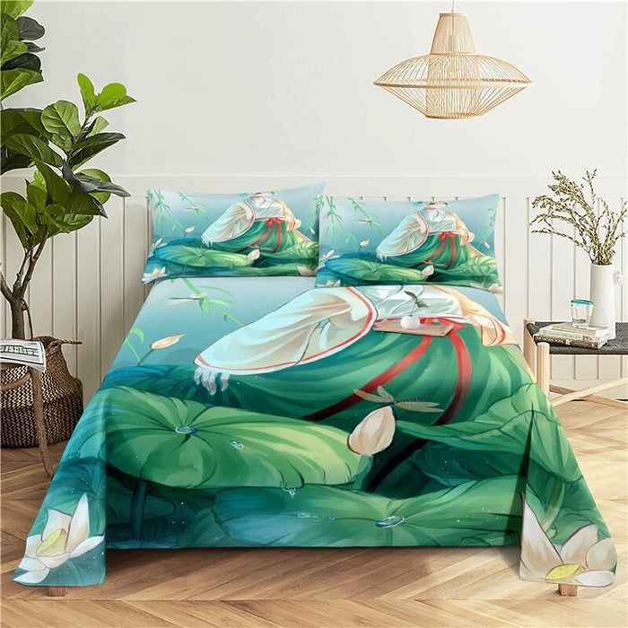 Fairy Fantasy Printed Bedding Set