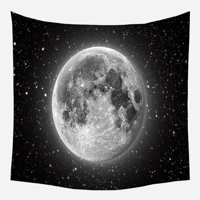Original Moon's Craters Tapestry Wall Hanging Tapis Cloth