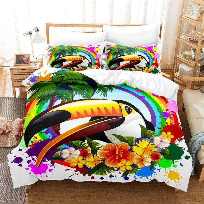 3D Digital Print Bedding Set Duvet Cover Set