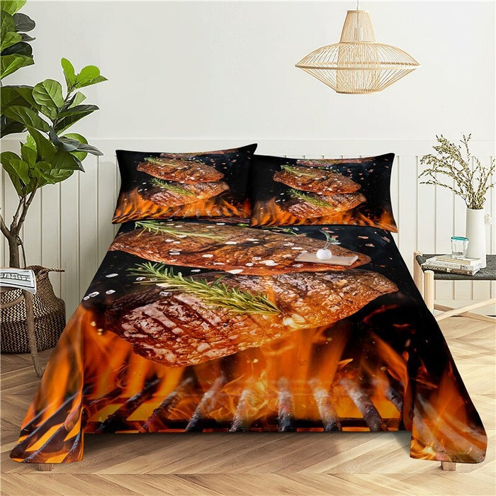 Delicious Food Print Bedding Set