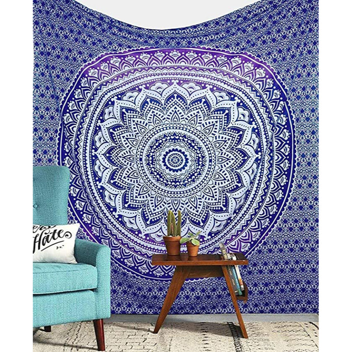 Colorful Circle Tapestry Wall Hanging Tapis Cloth