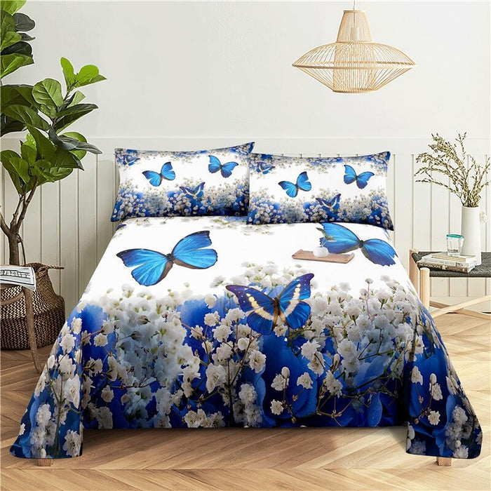 Colorful Butterfly Bedding Set
