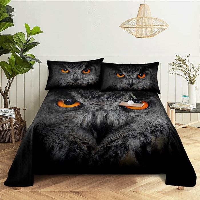 Bird Print Bedding Set