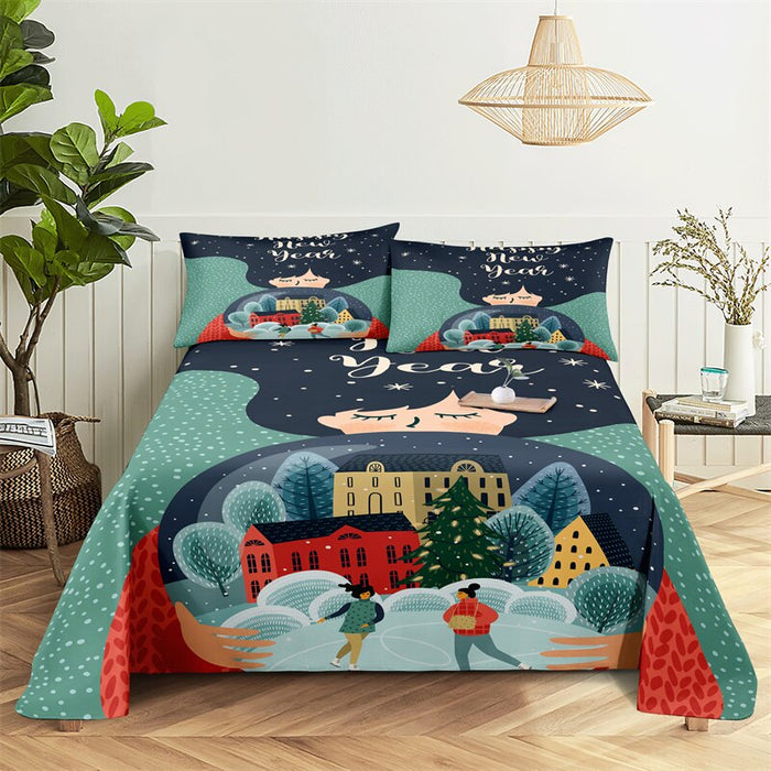 Christmas Children's Bed Sheet Set