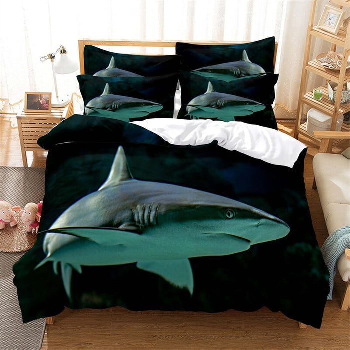 Marine Animal Duvet Cover Set