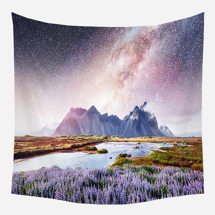 Galaxy Orchard Tapestry Wall Hanging Tapis Cloth