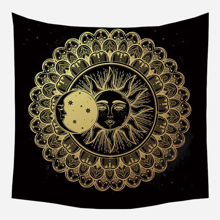 Sleeping Moon & Bright Sun Tapestry