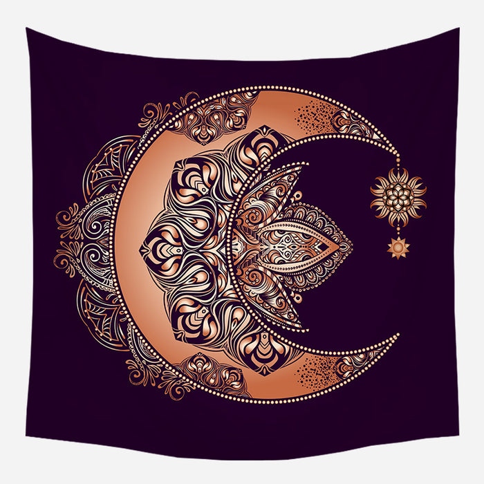 Dream Catcher Moon Tapestry Wall Hanging Tapis Cloth