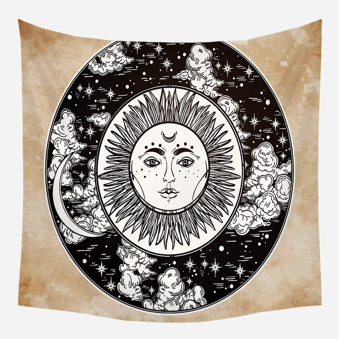 Sun In The Clouds Tapestry