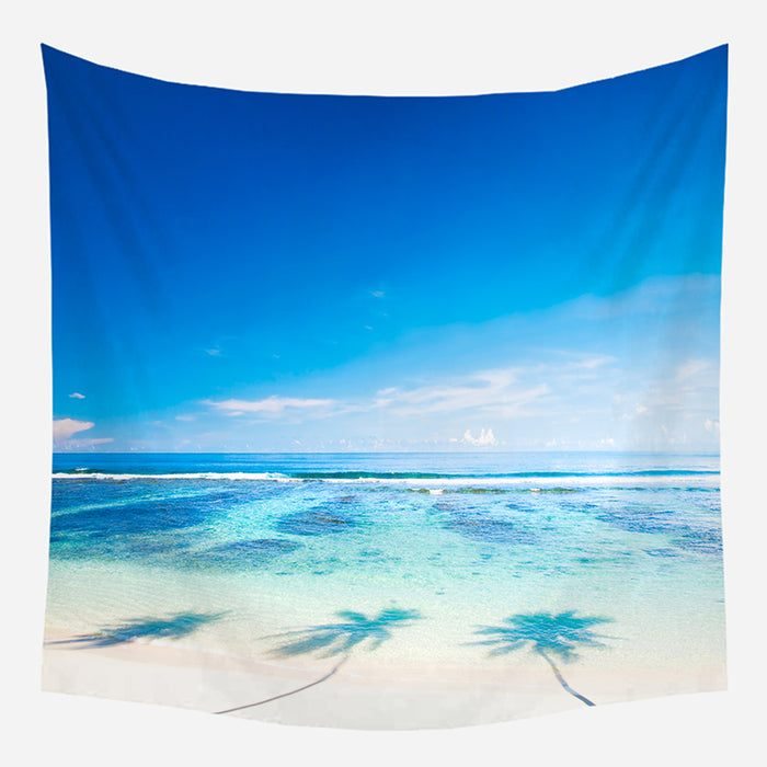 Beautiful Beach Tapestry Wall Hanging Tapis Cloth