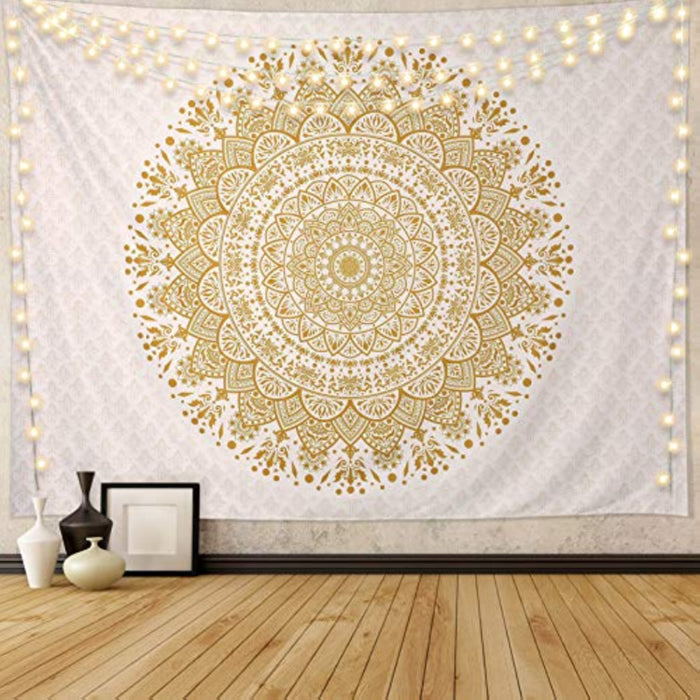 Yipa Mandala Floral Tapestry for Girls Hippie Bohemian Tapestry