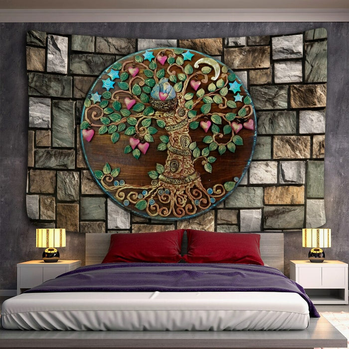 Fantasy Tree Tapestry Wall Hanging Tapis Cloth
