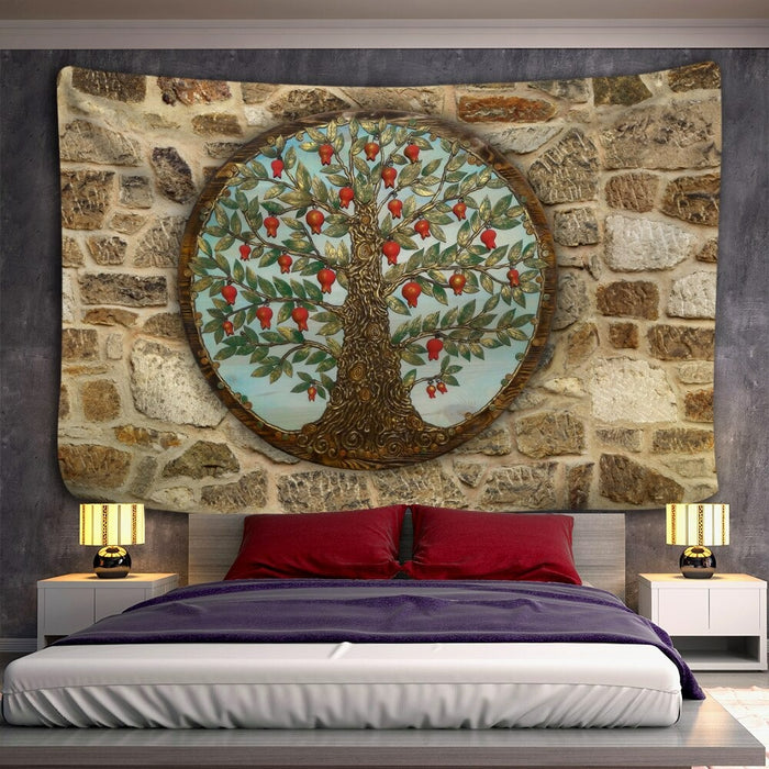 Fantasy Tree Tapestry Wall Hanging Tapis Cloth