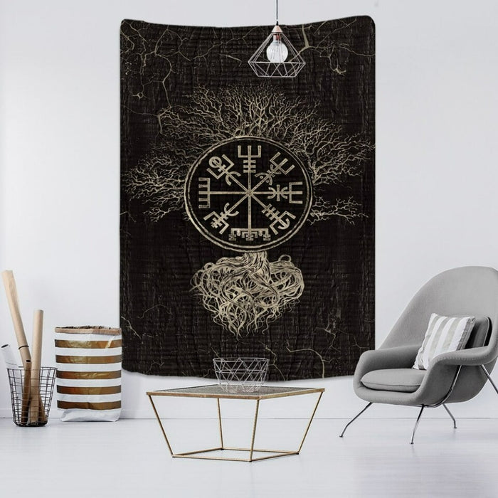 Mystic Tree Tapestry Wall Hanging Tapis Cloth