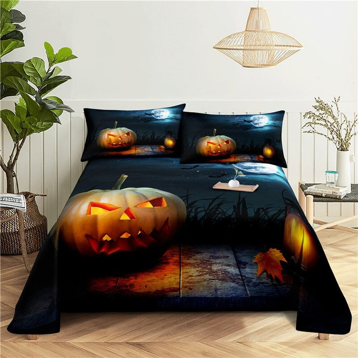 Halloween Print Bedding Set