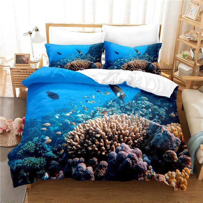 Underwater World Duvet Cover Set