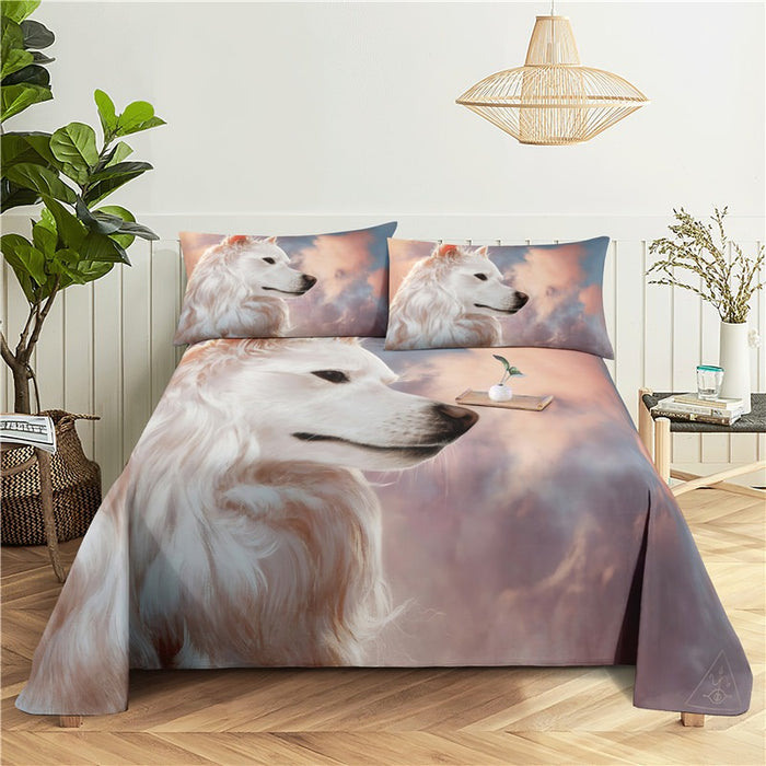 Wolf Print Bedding Set