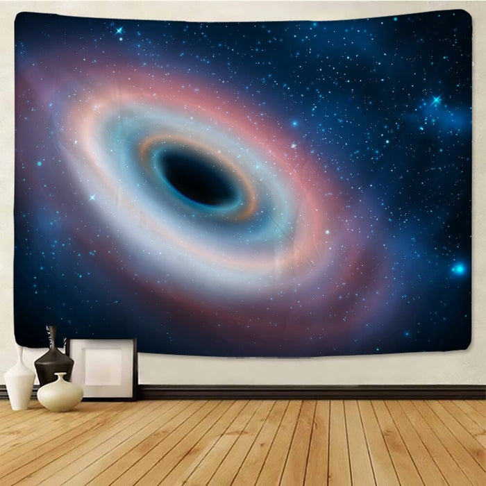 Black Hole Universe Tapestry Wall Hanging Tapis Cloth