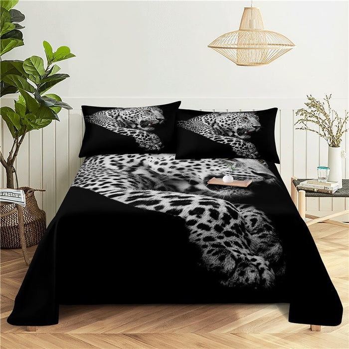 Leopard Print Bedding Set