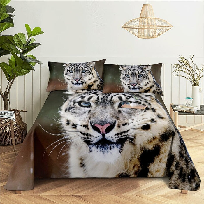 Leopard Digital Printed Bedding Set