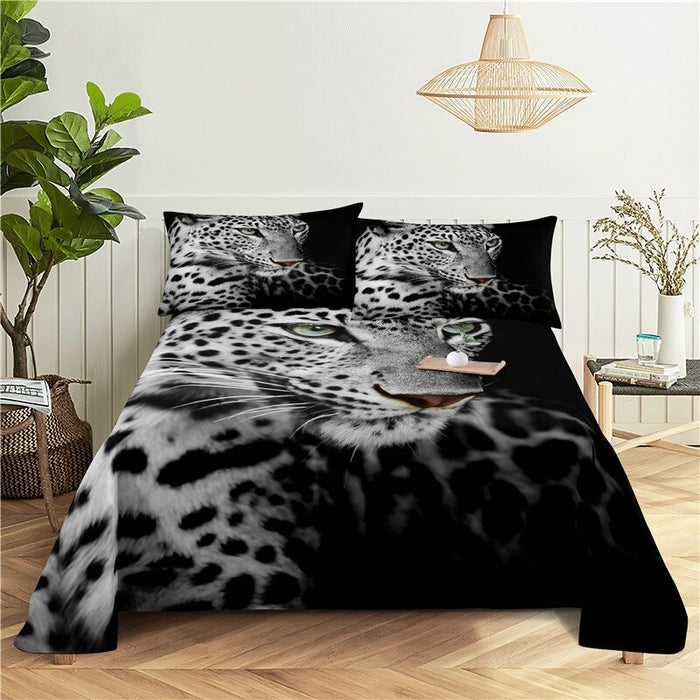 Leopard Print Bedding Set